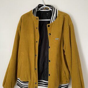 OBEY Scotty Varsity Jacket - Yellow